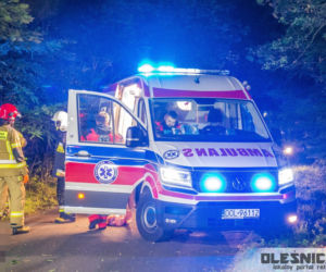 Śmiertelny wypadek pod Oleśnicą