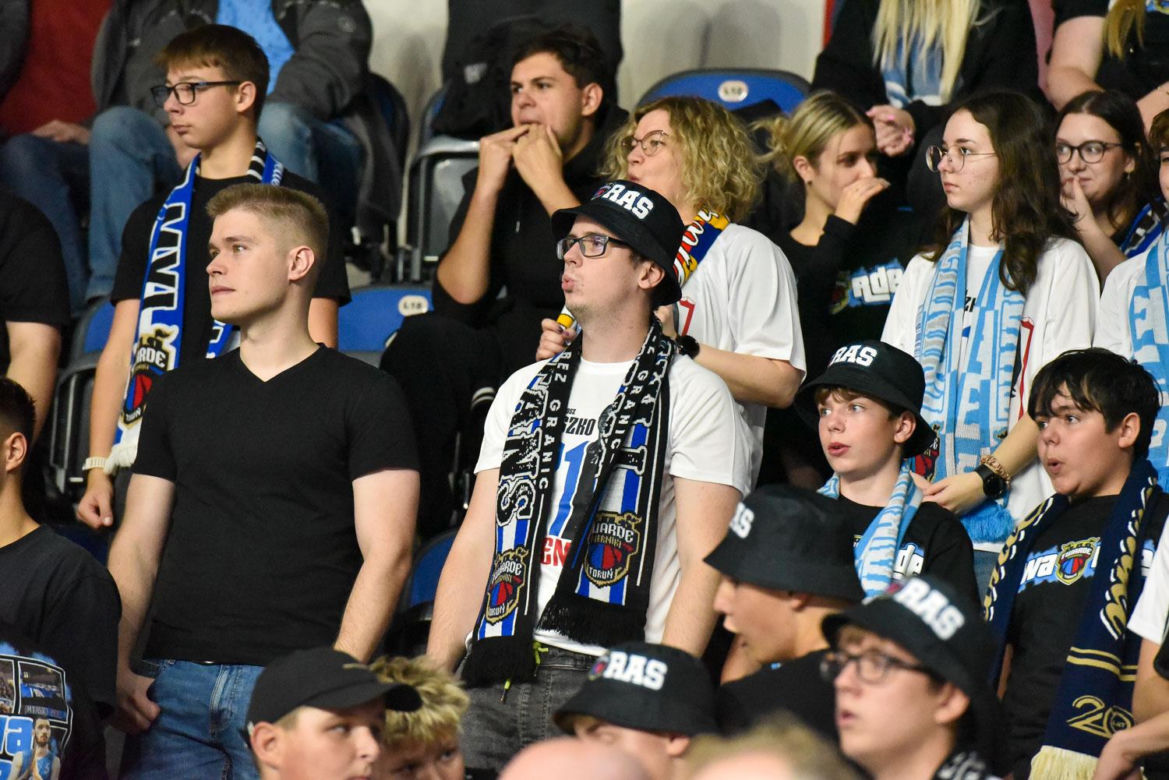 Arriva Lotto Twarde Pierniki Toruń - King Szczecin, zdjęcia kibiców i zawodników z meczu Orlen Basket Ligi