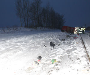 Tragiczny wypadek na przejeździe kolejowym