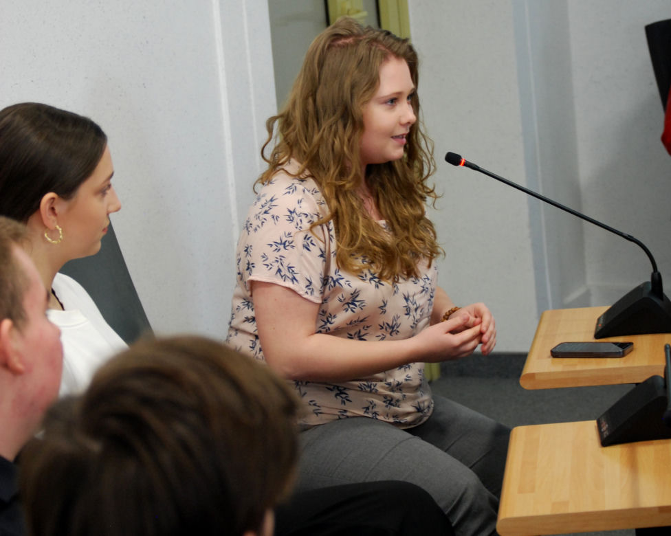 ZOBACZ ZDJĘCIA z debaty o bezpieczeństwie, w której uczestniczyła siedlecka młodzież: