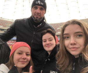 Taka JAZDA! Gortat, Dowbor, Jankes, Nowakowska śmigali na łyżwach z uczniami trzynastki