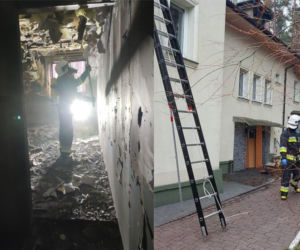 Tragiczny pożar pensjonatu w Czarnieckiej Górze! Nie żyje 64-latek [ZDJĘCIA]