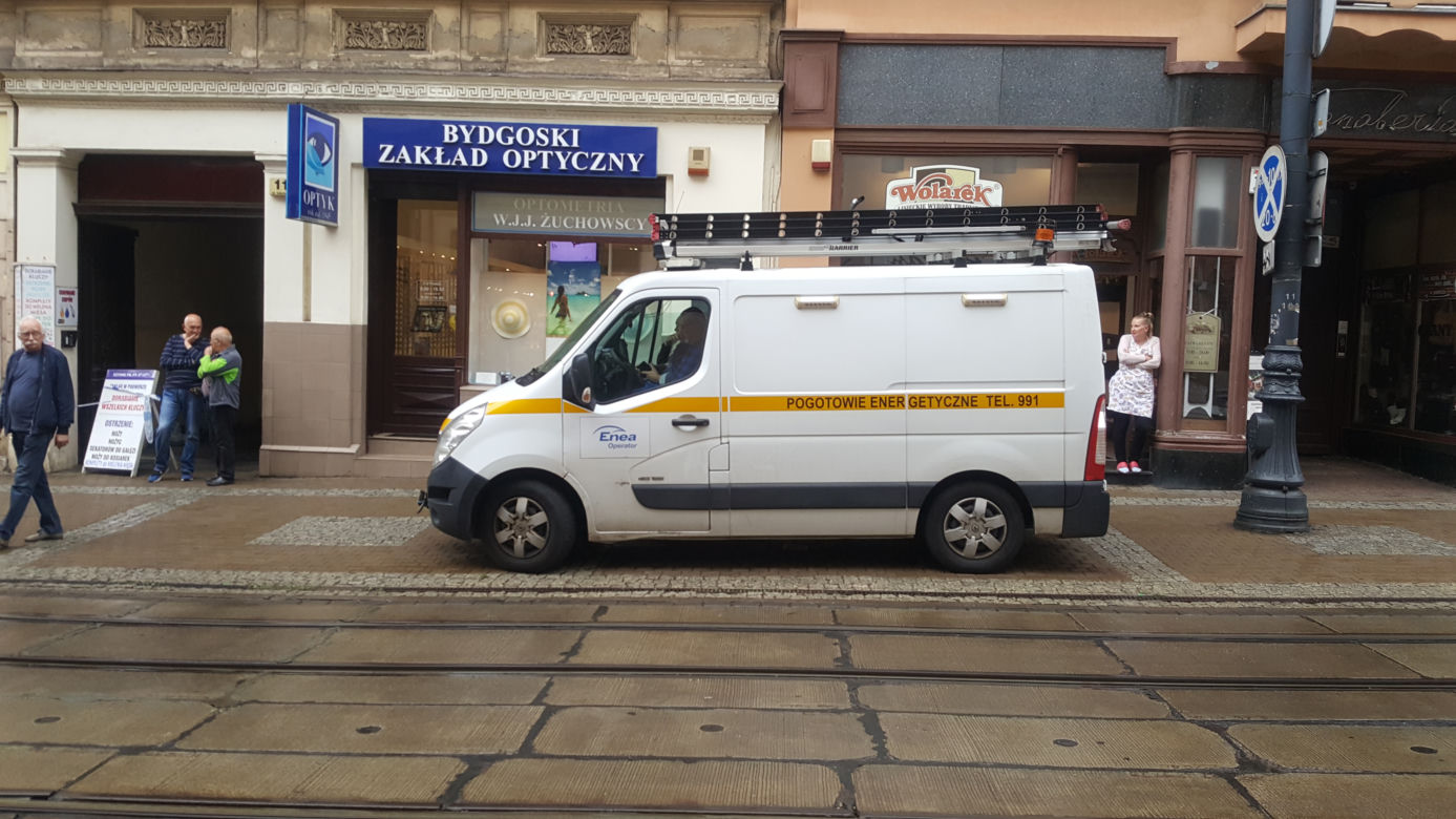 Granat w kamienicy przy Gdańskiej w Bydgoszczy