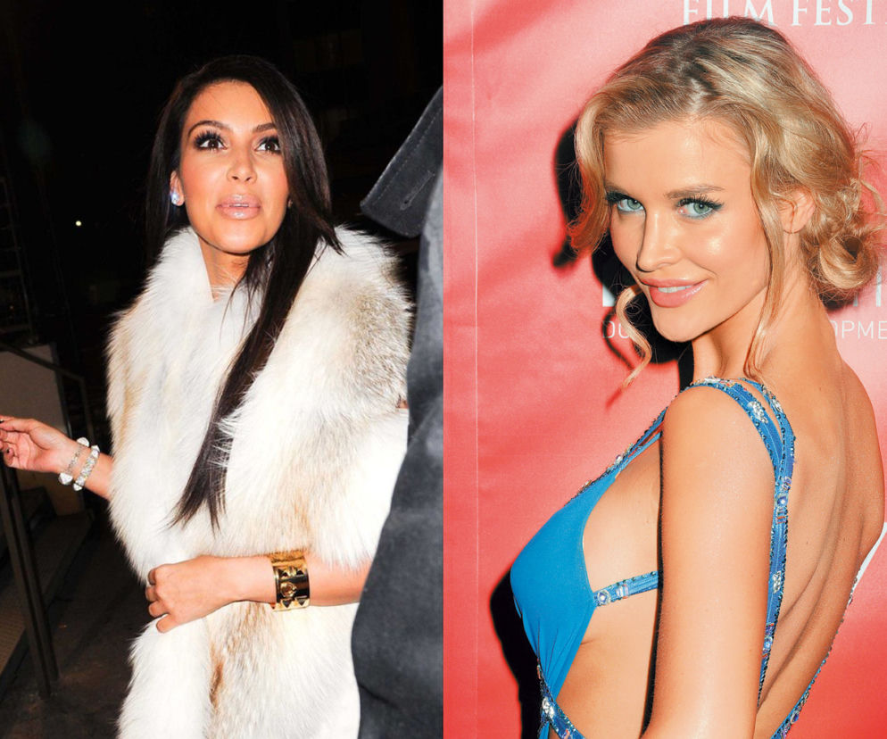 Kim Kardashian kontra Joanna Krupa - WOJNA o FUTERKO