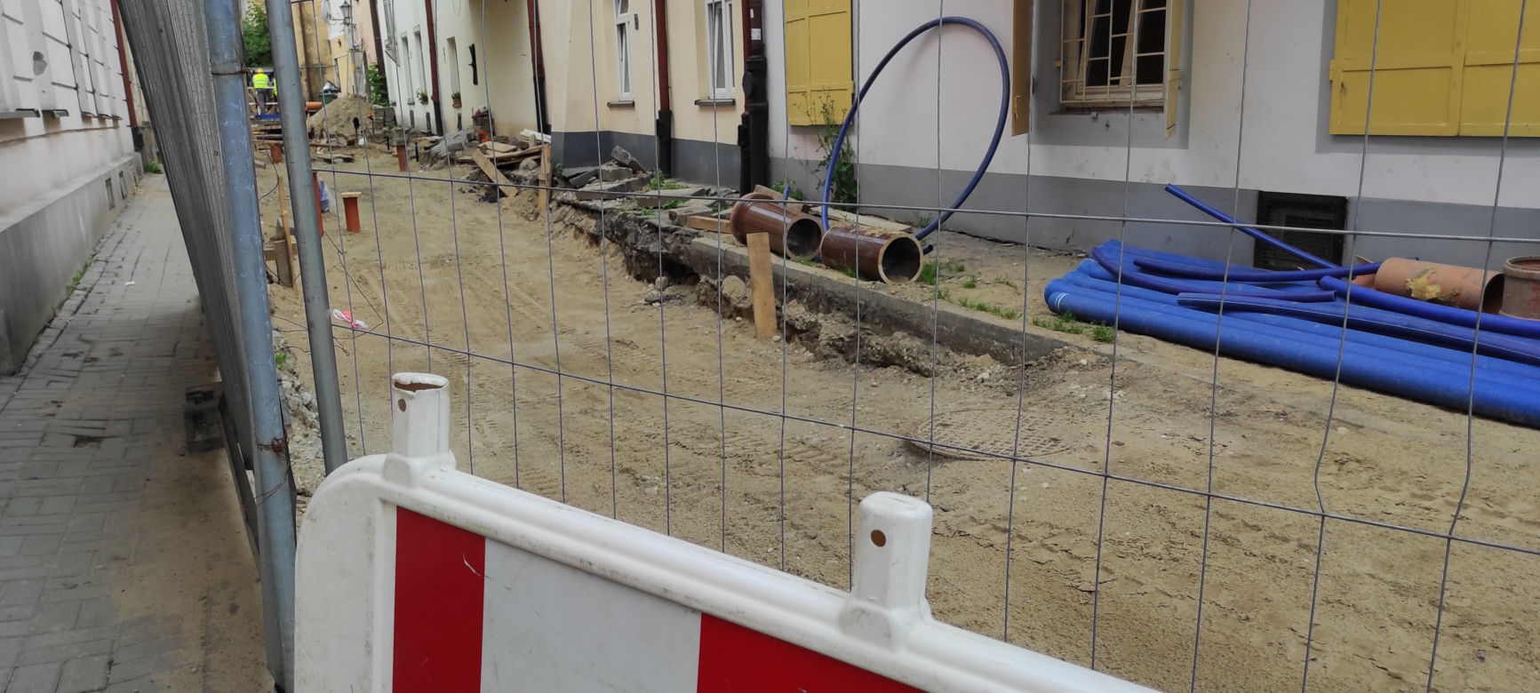 Trwa remont ul. Zakątnej w Tarnowie