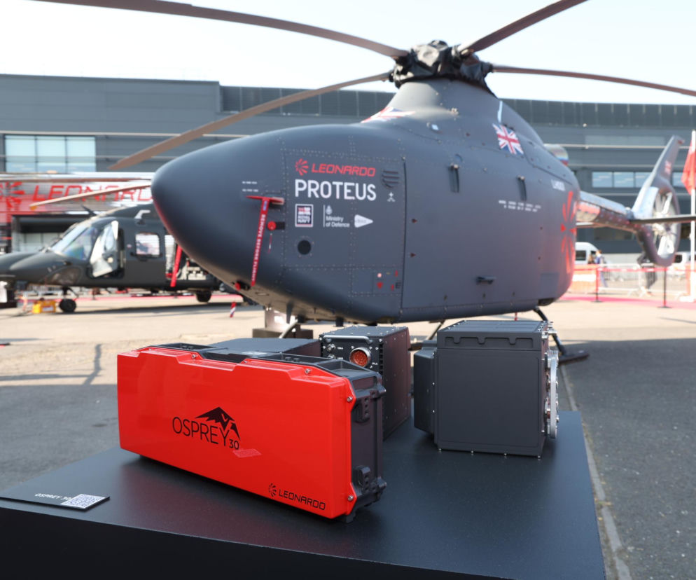 Rewolucja dronowa w Royal Navy? Bezzałogowy śmigłowiec Proteus