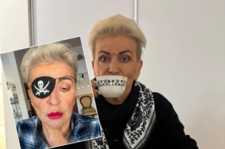 Hanna Bakuła pokazała się po operacji.  Jeszcze miesiąc. To najgorsze