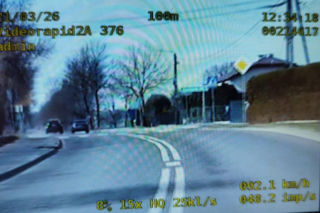 Kierowca BMW pędził ponad 160 km/h