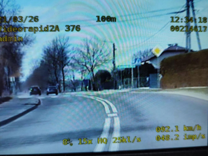 Kierowca BMW pędził ponad 160 km/h