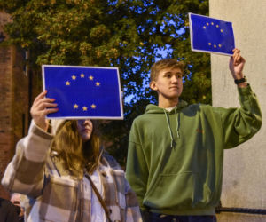 Toruński protest przeciwko orzeczeniu TK