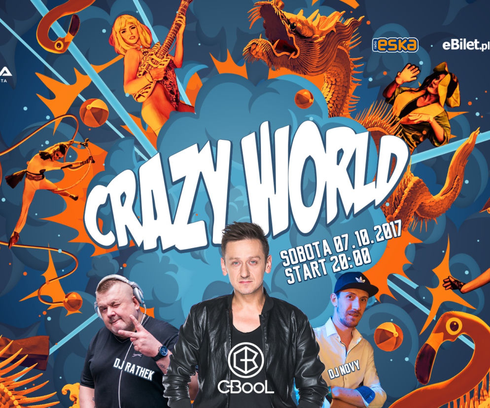 Crazy World & C-BooL, czyli dzika impreza w Hulakula – Rozrywkowym Centrum Miasta