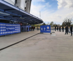 Punkt Szczepień Powszechnych na Stadionie Miejskim w Poznaniu