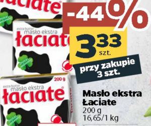 masło 3,33 zł