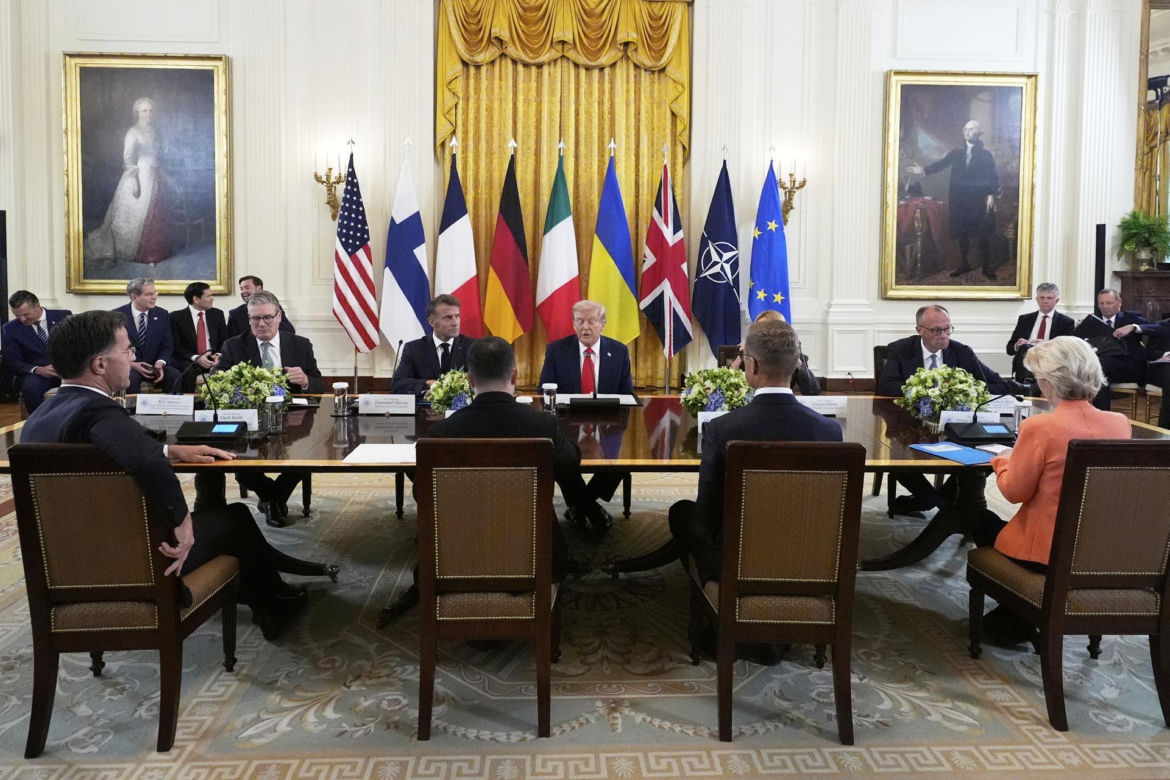 Rozmowy Trumpa z Zełenskim i liderami europejskimi w Białym Domu
