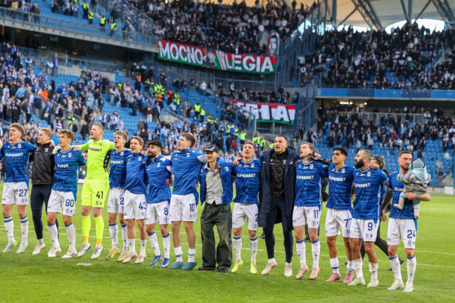 Lech Poznań - Legia Warszawa: Zdjęcia kibiców i zawodników z meczu 30. kolejki PKO BP Ekstraklasy