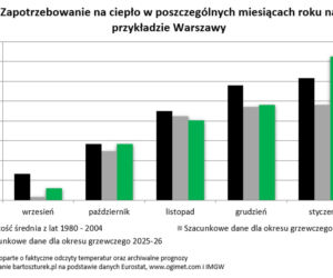 Siarczyste mrozy przyniosły rekordowe koszty ogrzewania