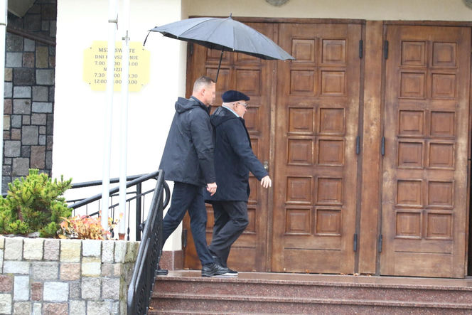 Lech Wałęsa bez temblaka