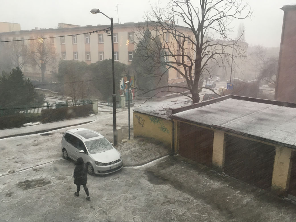 Pogodowy armagedon w województwie śląskim. Zamieć śnieżna przechodzi przez Śląsk!