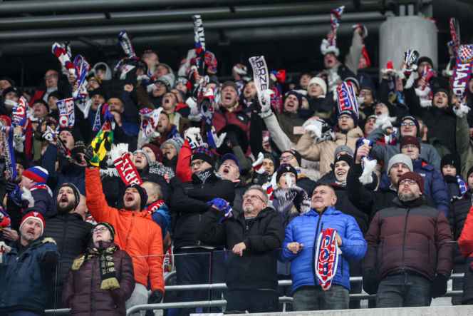 Górnik Zabrze - Wisła Płock, zdjęcia kibiców z meczu PKO BP Ekstraklasy