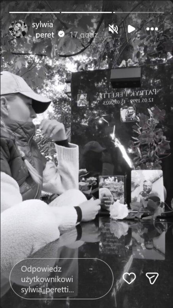 Dramat Sylwii Peretti w urodziny Patryka. Łzy na cmentarzu