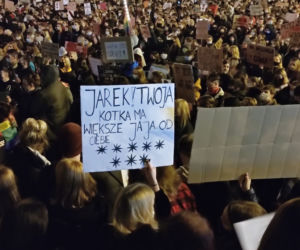 Strajk Kobiet na placu Wolności
