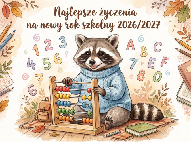 kartka na rozpoczęcie roku szkolnego