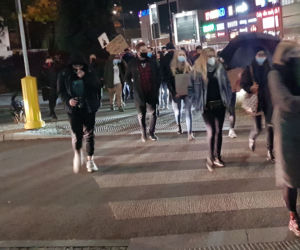 Protesty kobiet w Olsztynie