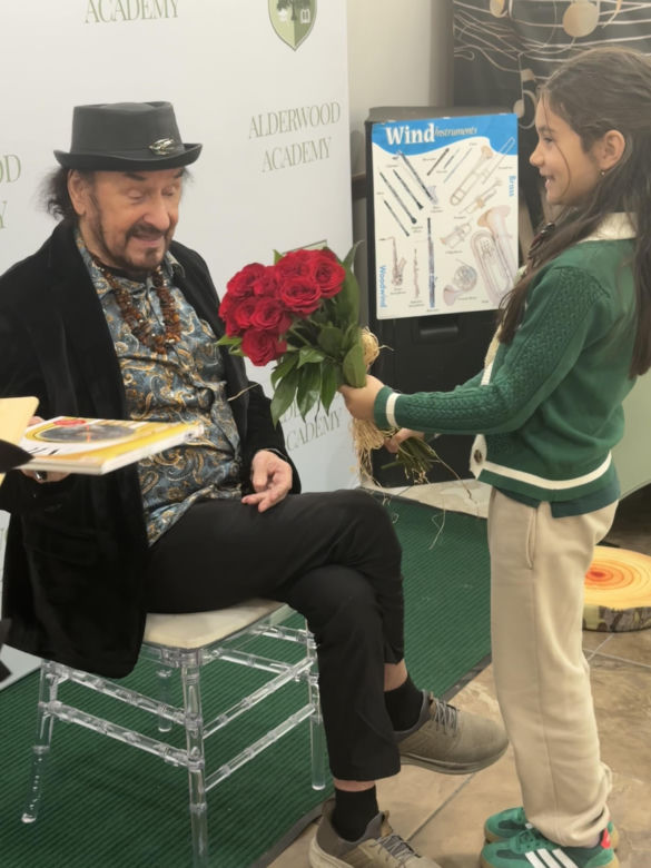 Stan Borys spotkał się z uczniami Alderwood Academy w Toronto