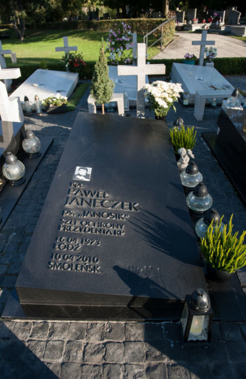 Grób por. Pawła Janeczka