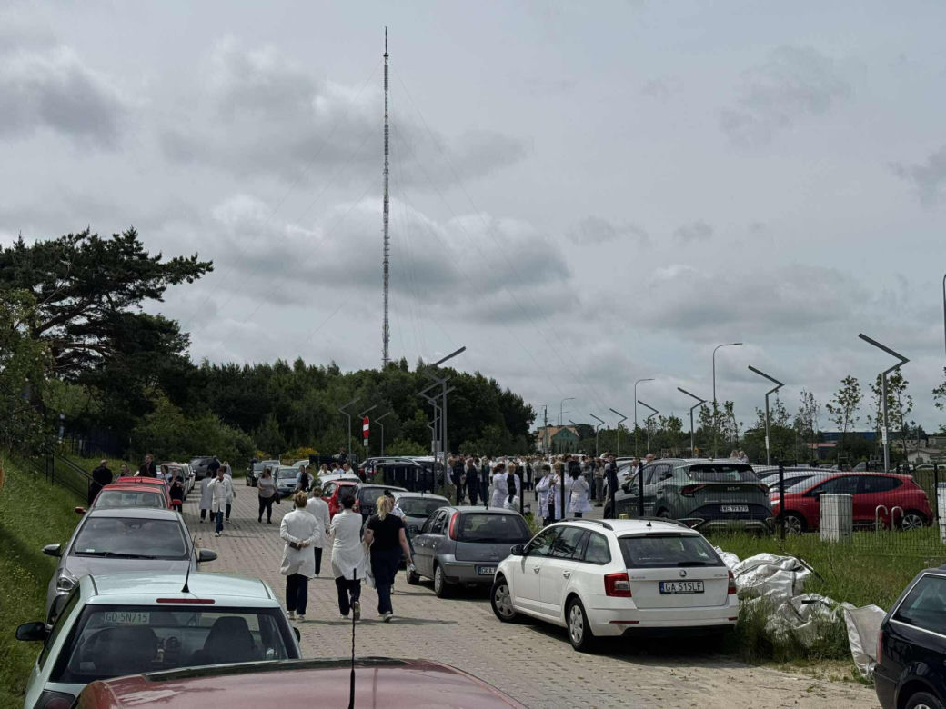 Pożar laboratorium w Gdyni