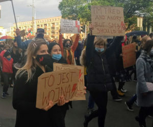 Protest kobiet w Szczecinie - 28.10.2020