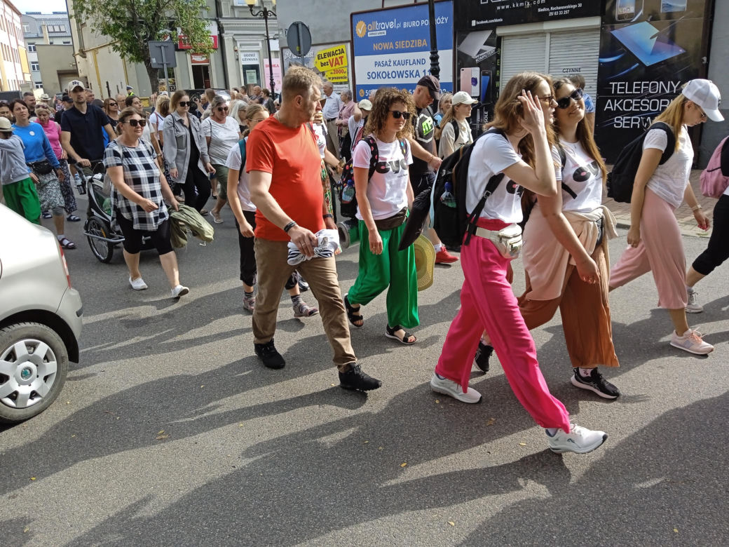 Z Siedlec do Częstochowy, pielgrzymi już w drodze