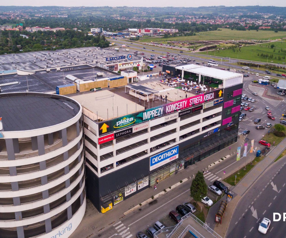Plaża na dachu w centrum Rzeszowa