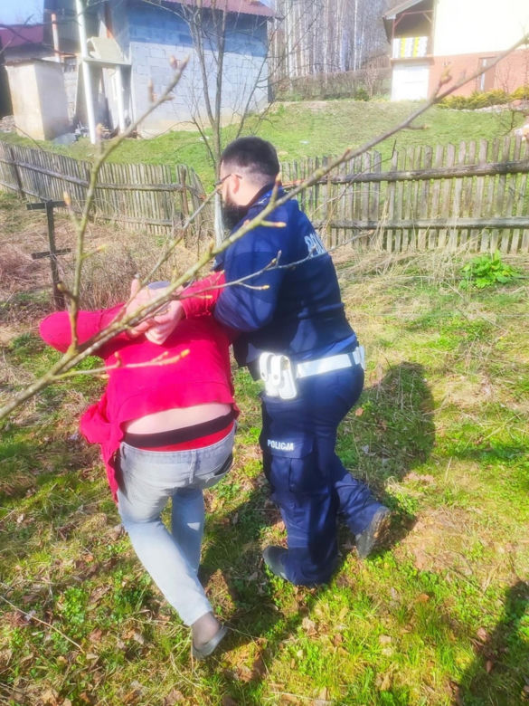  Ucieczka przed policjantami w Sowinie