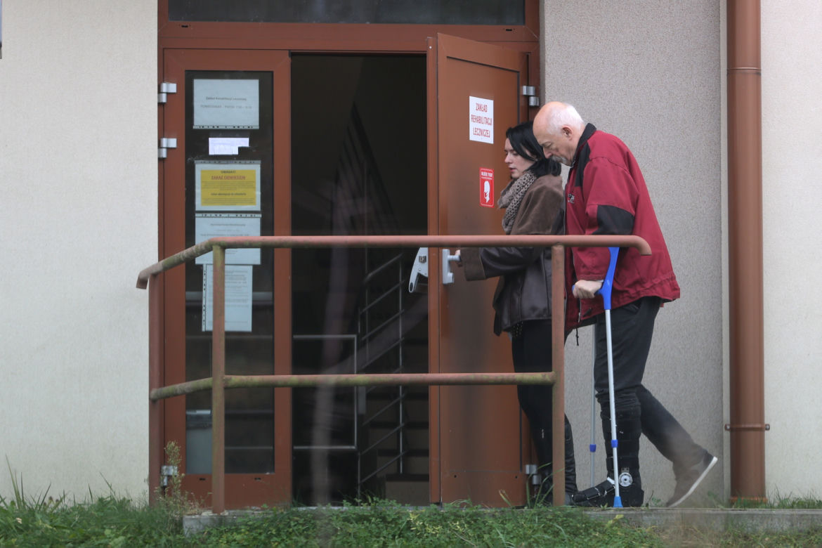 Pojechał skontrolować swój stan zdrowia