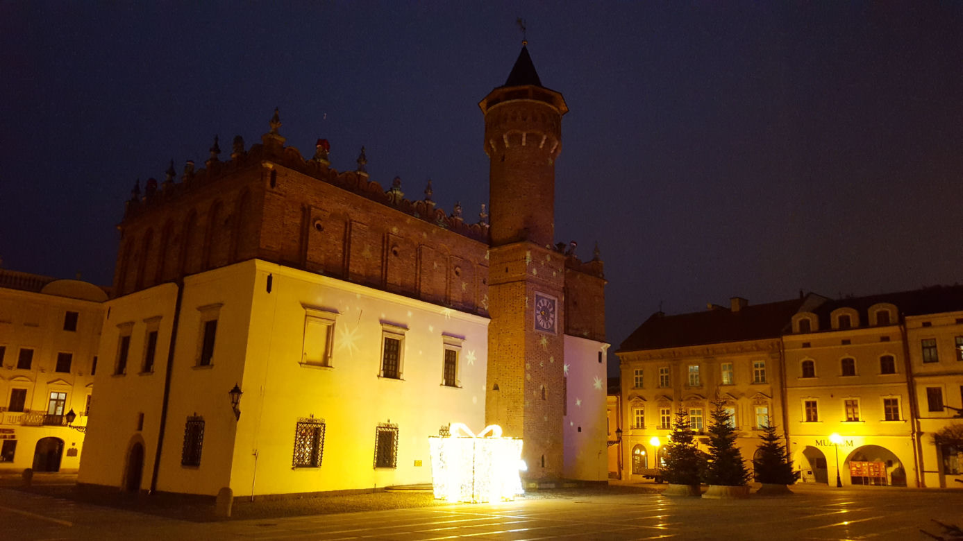 Świąteczna iluminacja Tarnowa