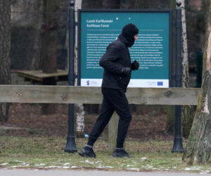 Tusk ostro dba o formę. Intensywnie ćwiczy