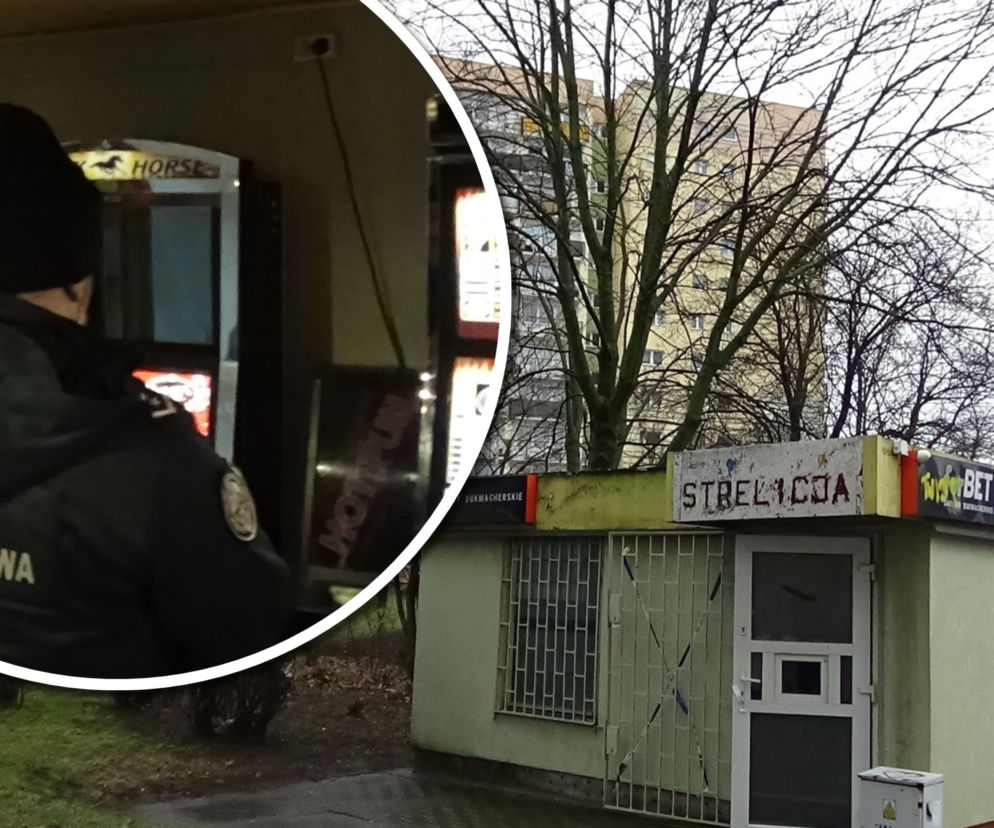 Ścigali poszukiwanego listem gończym. Trafili na jaskinię hazardu w centrum Szczecina