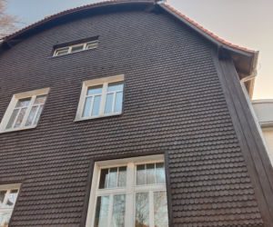 Zabytkowa willa na szczecińskim Pogodnie zachwyca odnowioną elewacją