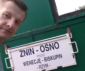 M jak miłość po wakacjach 2015. Paweł (Rafał Mroczek) na planie