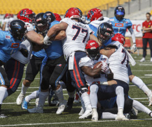 Futbol amerykański. Panthers Wrocław przegrali z Hamburg Sea Devils 23:26