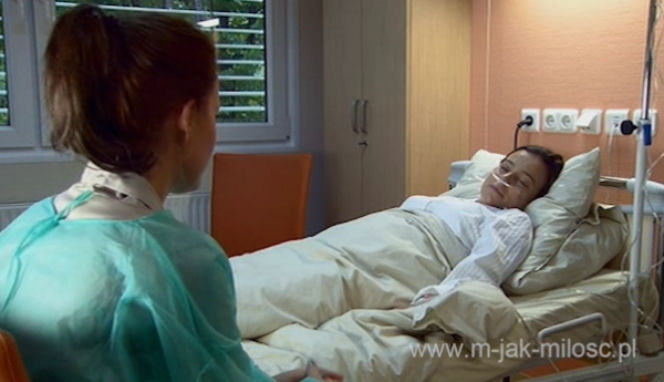 ''M jak miłość'' 1036 Ala (Olga Frycz) Madzia (Anna Mucha)