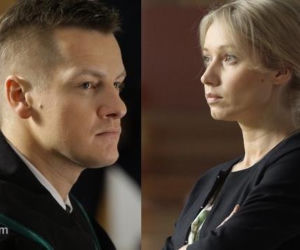 M jak miłość. Piotrek Zduński (Marcin Mroczek), Beata Lubińska (Joanna Orleańska)