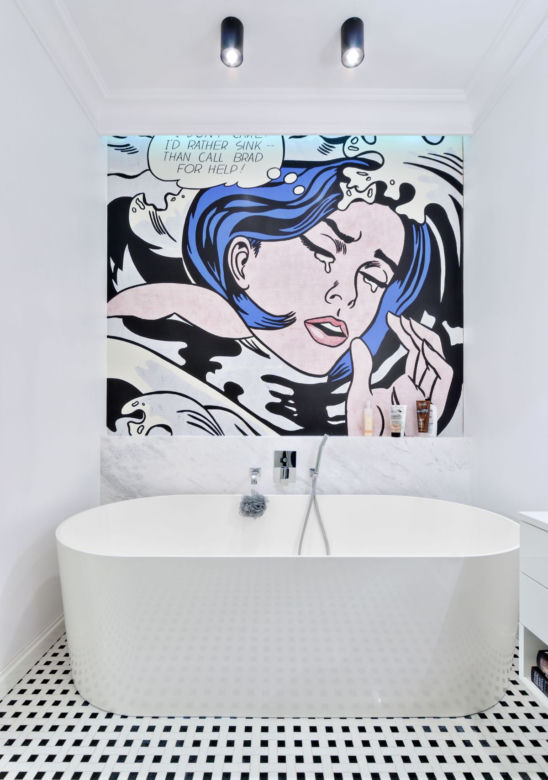 Pop art w łazience