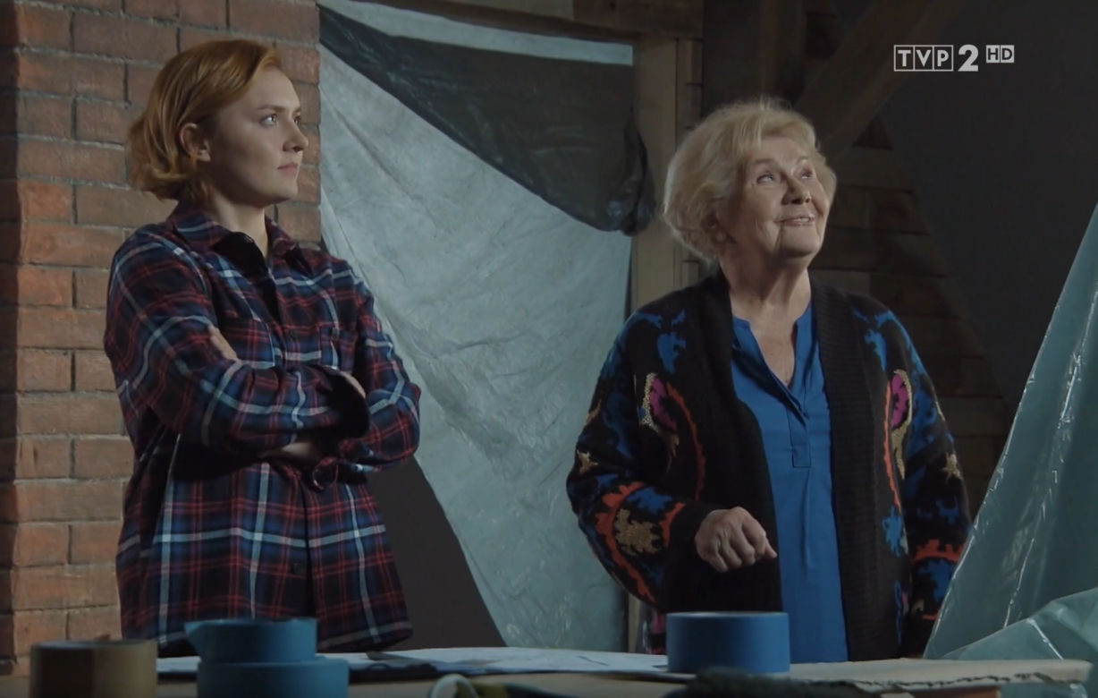 M jak miłość, odcinek 1590, Ula (Iga Krefft), Bartek (Arkadiusz Smoleński), Barbara (Teresa Lipowska)