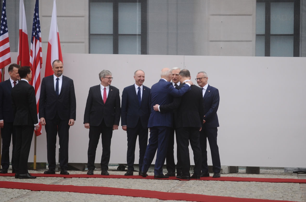 Joe Biden w Pałacu Prezydenckim