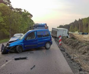Wypadek na ul. Grunwaldzkiej w Bydgoszczy [ZDJĘCIA]