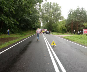Śmiertelny wypadek na krajowej 15