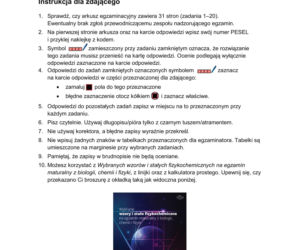 Matura próbna 2026 - biologia. Wszystkie odpowiedzi do arkusza CKE z biologii 14.01.2026