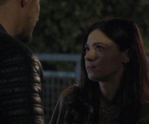 M jak miłość, odcinek 1913. Iza (Adriana Kalska), Marcin (Mikołaj Roznerski)